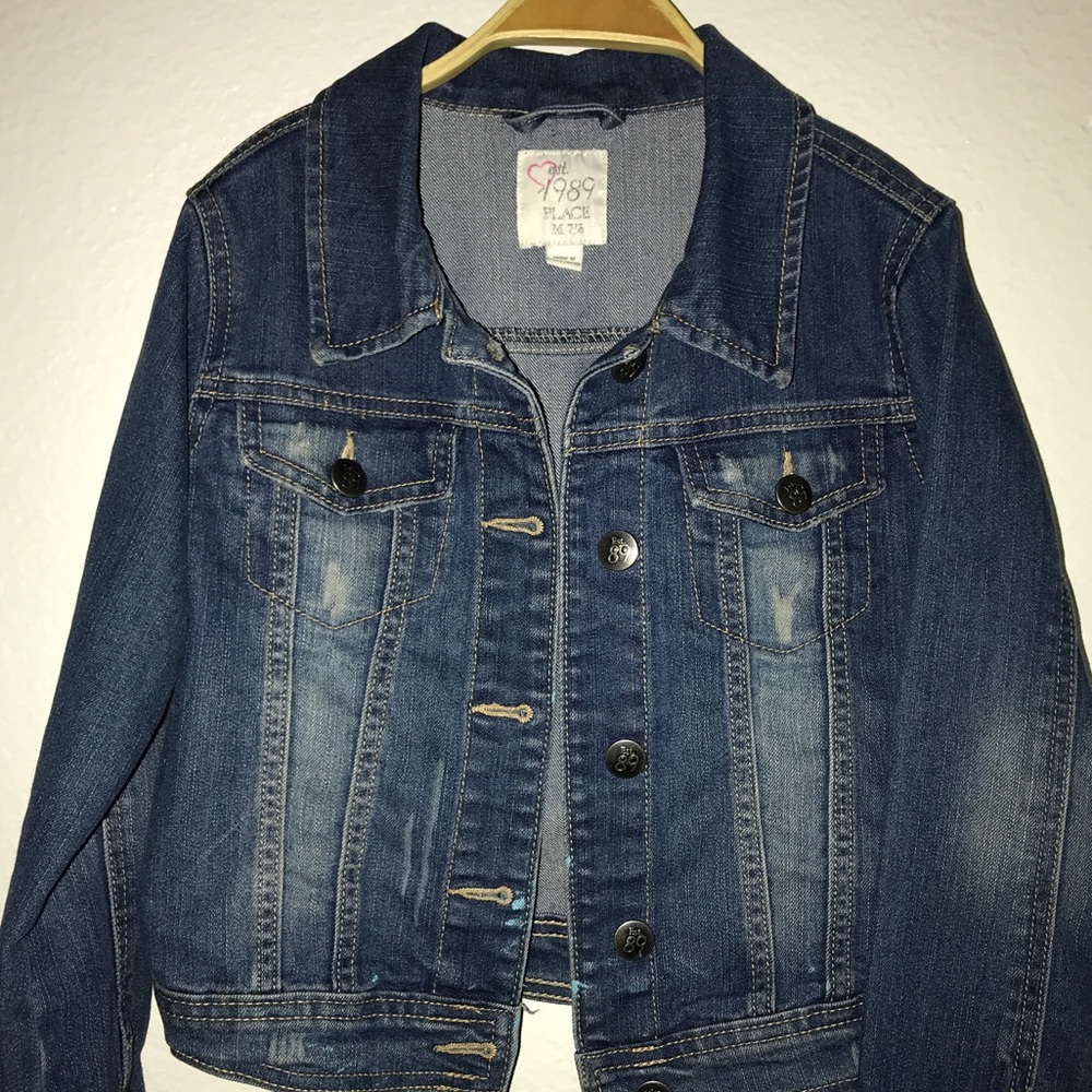 Kids Childrens Place denim jacket